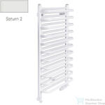 Radeco MARIO A2-400/M 680x435 törölközőszárítós radiátor SATURN 2 (matt fehér) színben (Radeco_MARIO_A2_400_M_SATURN2)