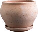 Bergs Potter Ghiveci cu farfurie Delphi 24 cm, roz (DER24LS)