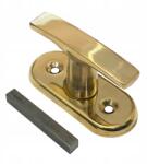 Silva Kétkaros sárgaréz ablakkilincs - elegáns ablakkilincs (kdrm)