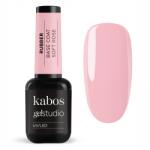 Kabos Gelstudio Hibrid bázis meleg rózsaszín alapozó lakk Rubber 10ml (KB-GS-B-R-SOFTROSE-10ML)