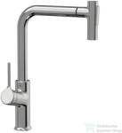 INVENA FARSALA konyhai csaptelep, 2-funkciós kihúzható fejjel, L-alakú csővel, króm BZ-40-L01-S (BZ-40-L01-S)