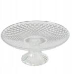 Boltze Üveg Patera Sütemény Kerek Süteményekhez Desszertekhez Ø 25 cm (2044529)