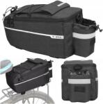 B-Soul Kerékpáros Táska Csomagtartóra Vízálló Thermo Táska Tágas 9L B-soul 10 (B-Soul SAKWA ROWEROWA NA BAGAŻNIK TERMICZNA)