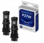 Marba Light Led Izzó P27W 3156 T25 Narancssárga, Piros Búrában Látható