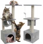 Mersjo Macska Kaparófa Házikó Fekhely Kaparó Oszlop Játék Torony Szizál 92cm (nie występuje)