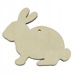 Kreatywne Myślenie Fából készült nyuszi húsvéti dekoráció 10cm 1db