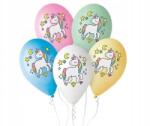 Ge. Ma. R Lufik Prémium unikornis színes 12 inch - 5 db, Születésnap
