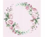  Papírszalvéta Wedding Watercolour Wreath - 33 x 33 cm, 20 db, esküvő