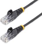 StarTech Patch Cord StarTech N6PAT25CMBKS, CAT6, UTP, 0.25 m, Black (N6PAT25CMBKS) - flax