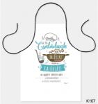 Nevesajándék Kötény 50 x 70 cm - A mi családunk - Családtagoknak Ajándék (K167)