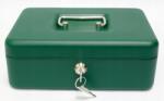 Verotech Pénzkazetta 1, 3 Kg 250x180x90 Széf kazetta (21533AS_GREEN)
