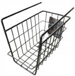 ZD Trading Fém akasztós kosár polcra, szekrénybe, polc alá szerelhető tároló, 24x16x19 cm (3203930)