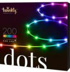 Twinkly Banda LED Twinkly Dots | 200 LED RGB, 10m, Control Smartphone (TWD200STP-TEU)