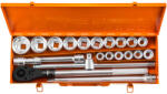 NEO TOOLS Dugókulcskészlet 3/4", 21db (AK-08-061)