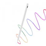 Techsuit Touch Pen Techsuit AX10 pentru Apple iPad, Versiune Activ, Alb (aut/371762)