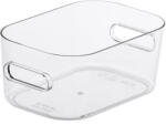 SMARTSTORE Műanyag tárolódoboz, 0, 6 liter, SMARTSTORE "Compact Clear XS", átlátszó (CSDSMART02) - onlinepapirbolt