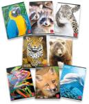 Pigna Animal A4 tűzött 42 lapos kockás füzet (P1111-0319) - officedepot