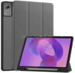 Gigapack Lenovo Idea Tab Plus GIGAPACK Tok álló, bőr hatású aktív FLIP, ceruza tartó, SÖTÉTSZÜRKE (GP-180683) (GP-180683)