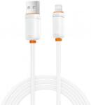 XO Cablu Date si Incarcare USB-A - Lightning XO Design NB302, 18W, 1m, Alb
