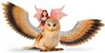 Schleich Фигурки Schleich Bayala - Фея с бляскава сова (70789-57060) - ozone