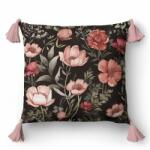 Detexpol PANAMA díszpárnahuzat, pamut, 45x45cm, többszínű, virágmintás (2358709)