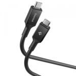 Spigen Cablu Date si Incarcare USB-C - USB-C Spigen EB10020CC, 100W, 2m, Negru
