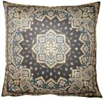 Clayre & Eef Textil párnahuzat 45x45cm, polyester, kék-barna szőnyegminta (ZV-872__898____7722)