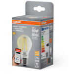 OSRAM Smart+ Matter Filament Classic E27 LED, 6 W, 806 lm, 2700 K, dimmelhető (4099854530005)