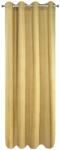 Eurofirany CLARISA Függöny gyűrűkkel 140x270 mustár (HS354499)