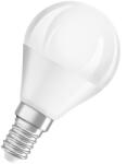 OSRAM Smart+ Matter Classic Multicolor E14 LED kisgömb, 4, 9 W, 470 lm, 2700-6500 K +RGB, dimmelhető, 3 darabos (4099854529887)