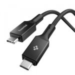 Spigen Cablu Date si Incarcare USB-C - USB-C Spigen EB10010CC, 100W, 1m, Negru