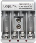 LOGILINK Battery charger for Ni-MH/Ni-Cd AA/AAA/9V rechargeable batteries (PA0168)