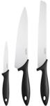 Fiskars Késkészlet, kezdő, 3 darabos, FISKARS Essential (IF1065583) - papirdepo