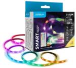 Modee Banda LED MODEE Smart Modee 12W Senzor de Miscare Telecomanda 2700K+RGB 550lm IP20 Set 2x 1.5m (LEDST-LS12W2X1.5MRGB2700KS-MDE)