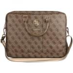 GUESS Geanta Guess 4G Metal Logo pentru Laptop 15" - 16", Maro Geanta, rucsac laptop