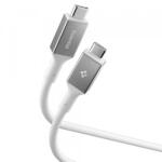 Spigen Cablu Date si Incarcare USB-C - USB-C Spigen EB24012CC, 240W, 1.2m, Alb
