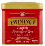 TWININGS Enlish Breakfast fekete tea fémdobozban 100g