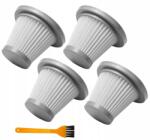 AreoSe 4 db-os szűrőkészlet Deerma álló porszívóhoz, Dx118C. Dx128C, kefés, fehér/szürke (1209965924)