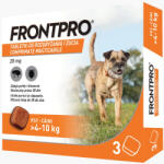 FRONTPRO 28 mg comprimate masticabile impotriva puricilor si capuselor pentru caini 4-10 kg - 1 comprimat