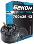 Gekon Kerékpár belső gumi, Gekon, 28", 700x35-43, AV szelep 48mm, 0, 87mm vastagság (DE700AV48GEK)