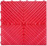 Escape6 WPC csempe SORG, 40 × 40 × 1, 9 cm, piros, 1 darab (tile-red)
