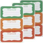 Gastro Papír címkék Házi készítés, 9 db, színes