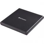 Verbatim Unitate optică externă Verbatim Slimline 53504, DVD-RW, USB 2.0, Black (53504)
