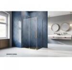 Radaway Cabina dus Radaway Furo Gold KDJ 110x80xH200 cm, stanga (10104572-09-01L,10110530-01-01,10113080-01-01)