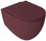 ISVEA Infinity vas wc agăţat fără margine roșu mat 10NF02005-2R (10NF020052R)