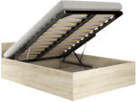 AKORD CLP Tárolós Ágy Sonoma Tölgy 100x200 cm