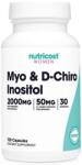 Nutricost Women Myo D-Chiro Inositol, 120 capsule, Nutricost