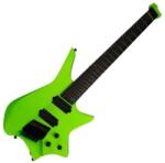 Hils Guitars HZ7 NEXT Verde neon Chitară Headless