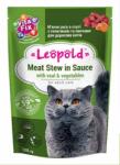 Leopold Leopold Borjúpörkölt mártással zöldségekkel macskáknak 6x100g