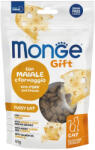 Monge GIFT Töltött és Ropogós Monoprotein Jutalomfalat Válogatós Macskáknak (Sertéshús és Sajt) - 60 g